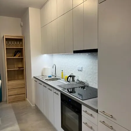 W Apartament , Nowoczesny ,4 Osobowy, Warschau Exterior foto